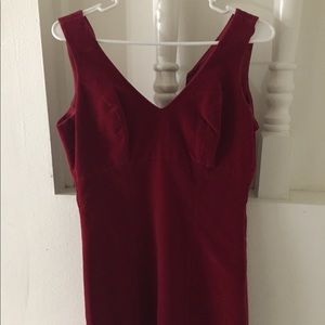Maroon dress
